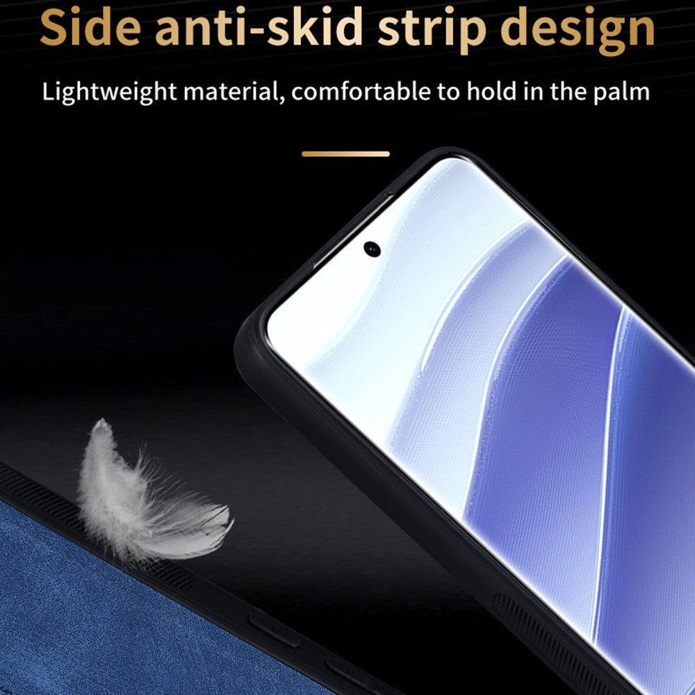 AZNS For Xiaomi 15T Pro Case Protective PU Leather Covered TPU Phone Shell