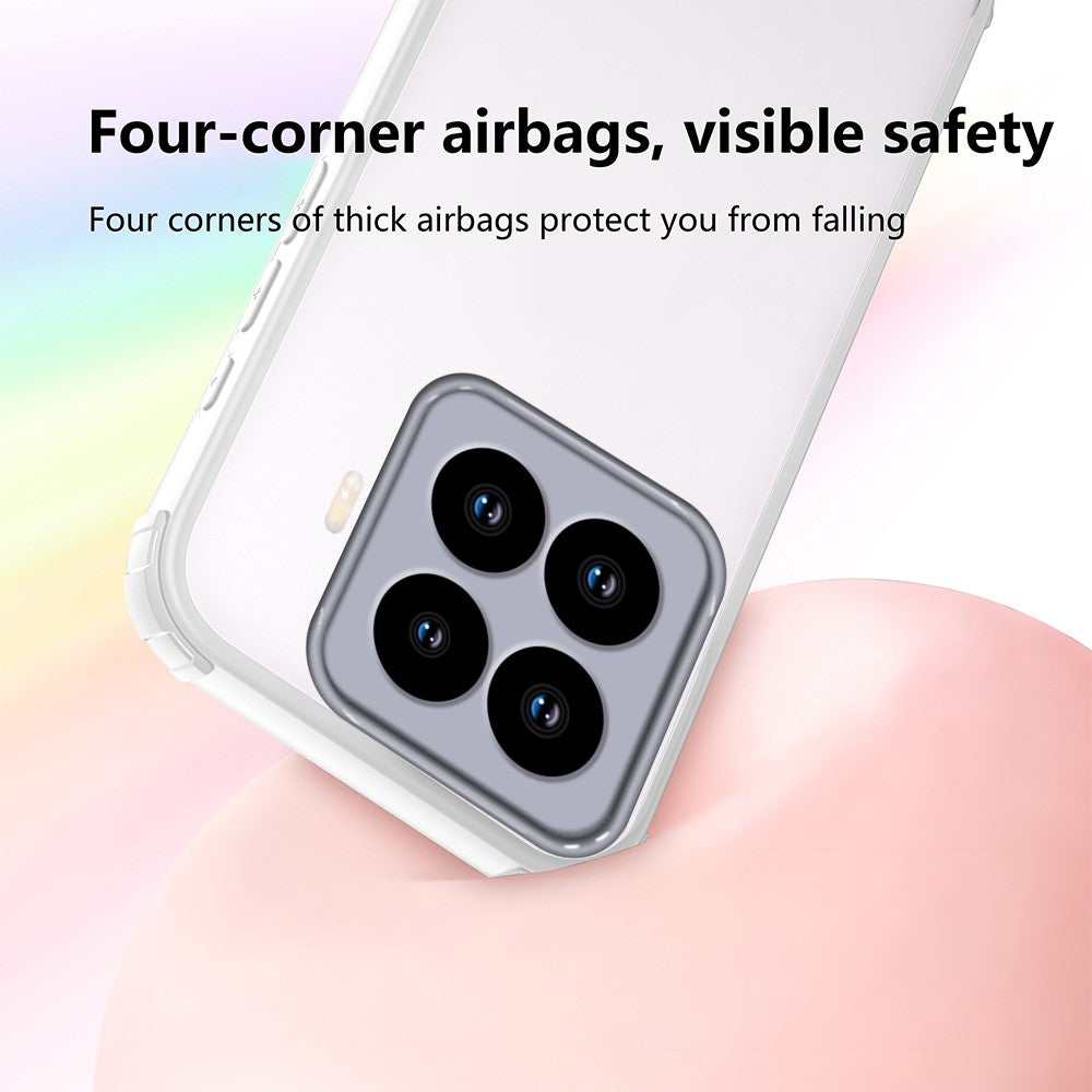 For Xiaomi 15T Pro Case Reinforced Corner Shockproof TPU + Acrylic Phone Cover