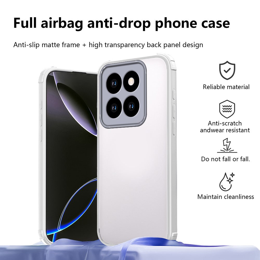 For Motorola Edge 60 Pro 5G Case Reinforced Corner Shockproof TPU + Acrylic Phone Cover