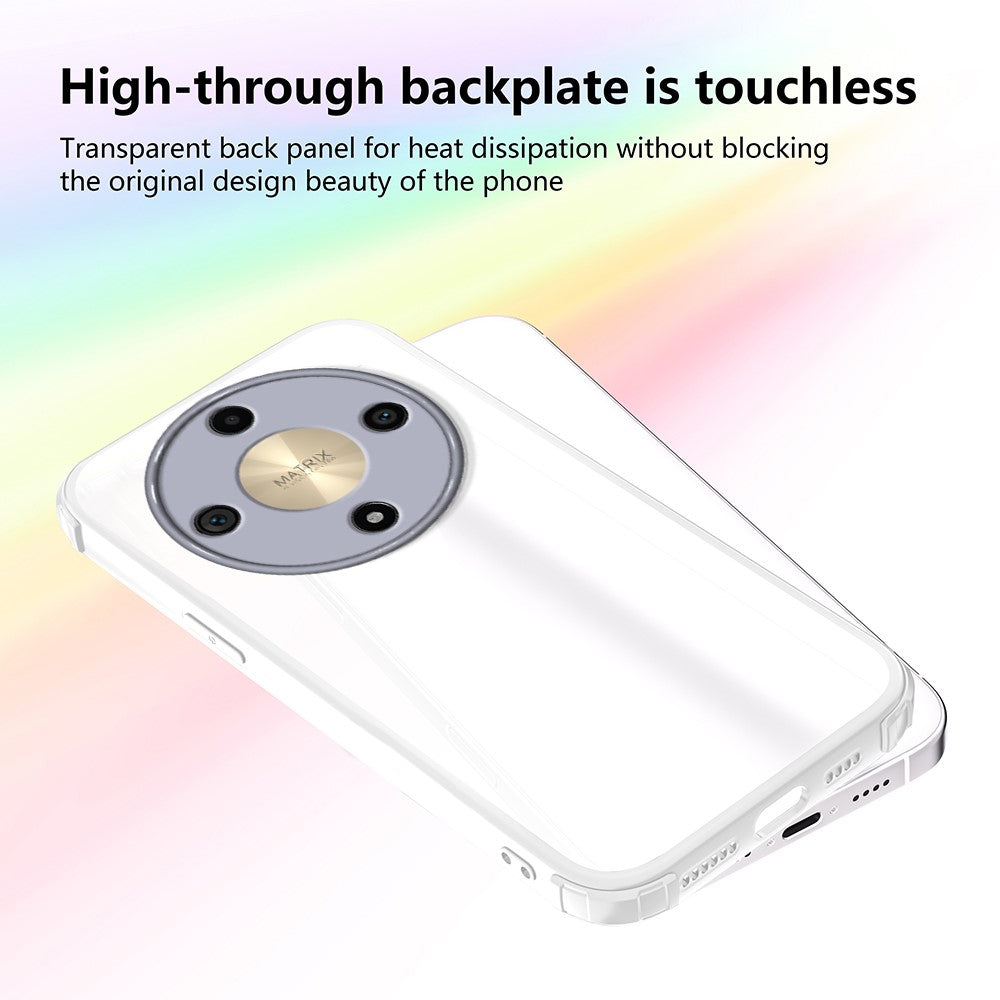 For Honor X9d 5G / X70 5G Case Reinforced Corner Shockproof TPU + Acrylic Phone Cover