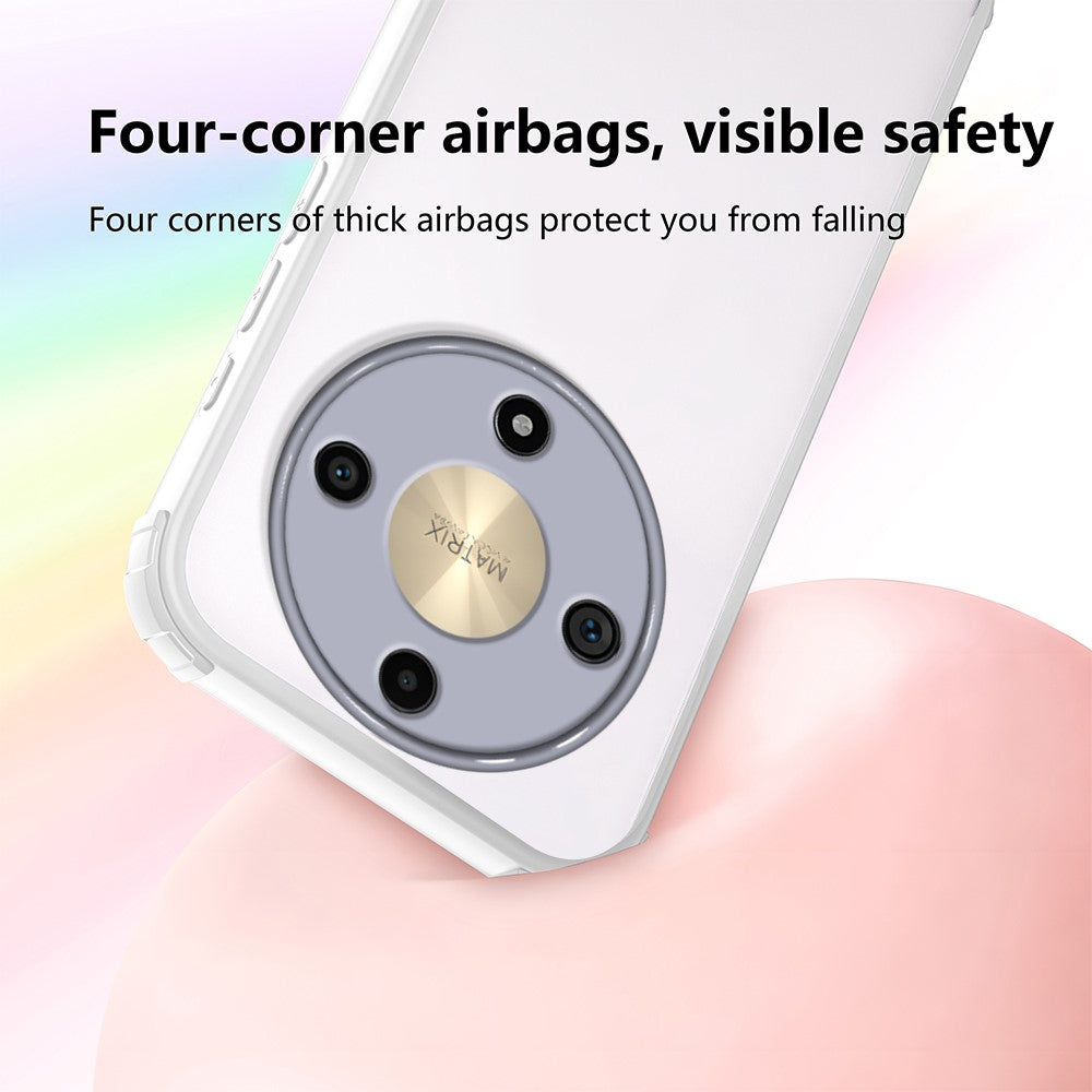 For Honor X9d 5G / X70 5G Case Reinforced Corner Shockproof TPU + Acrylic Phone Cover