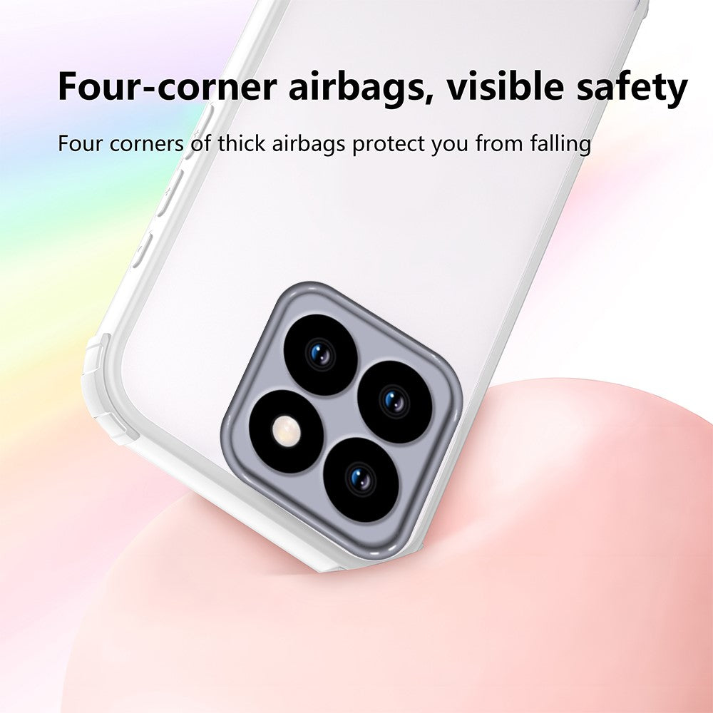 For Honor X7d 4G / 400 Smart 5G Case Reinforced Corner Shockproof TPU + Acrylic Phone Cover