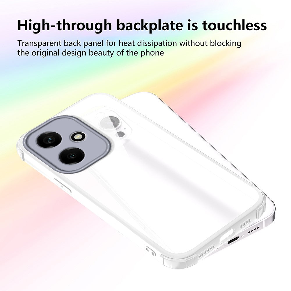 For Honor 400 5G (Global) Case Reinforced Corner Shockproof TPU + Acrylic Phone Cover