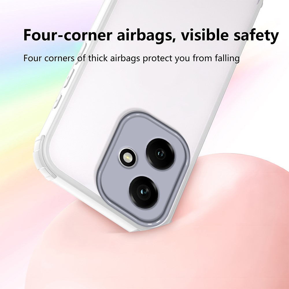 For Honor 400 5G (Global) Case Reinforced Corner Shockproof TPU + Acrylic Phone Cover