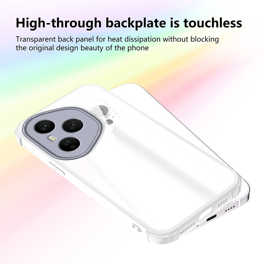 For Honor 400 Pro 5G (Global) Case Reinforced Corner Shockproof TPU + Acrylic Phone Cover