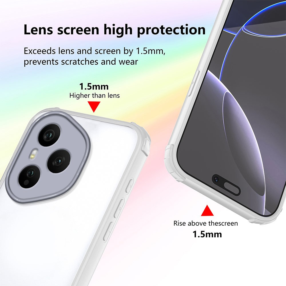 For Honor 400 Pro 5G (Global) Case Reinforced Corner Shockproof TPU + Acrylic Phone Cover