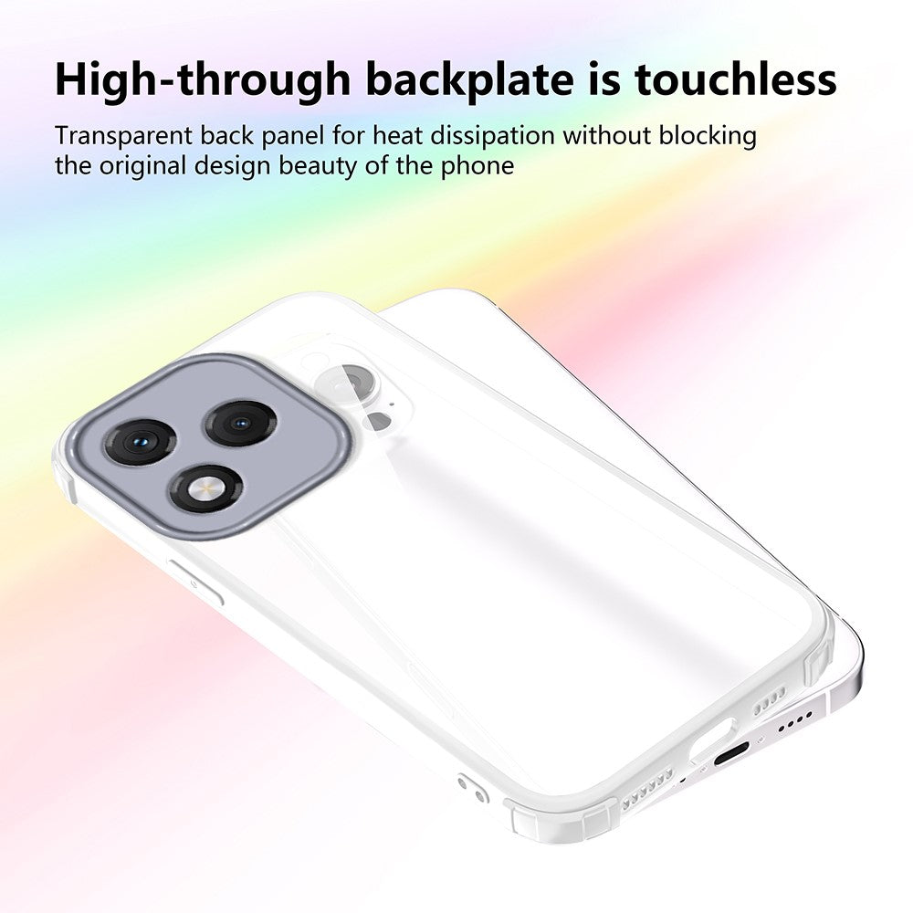 For Honor 400 Lite 5G Case Reinforced Corner Shockproof TPU + Acrylic Phone Cover