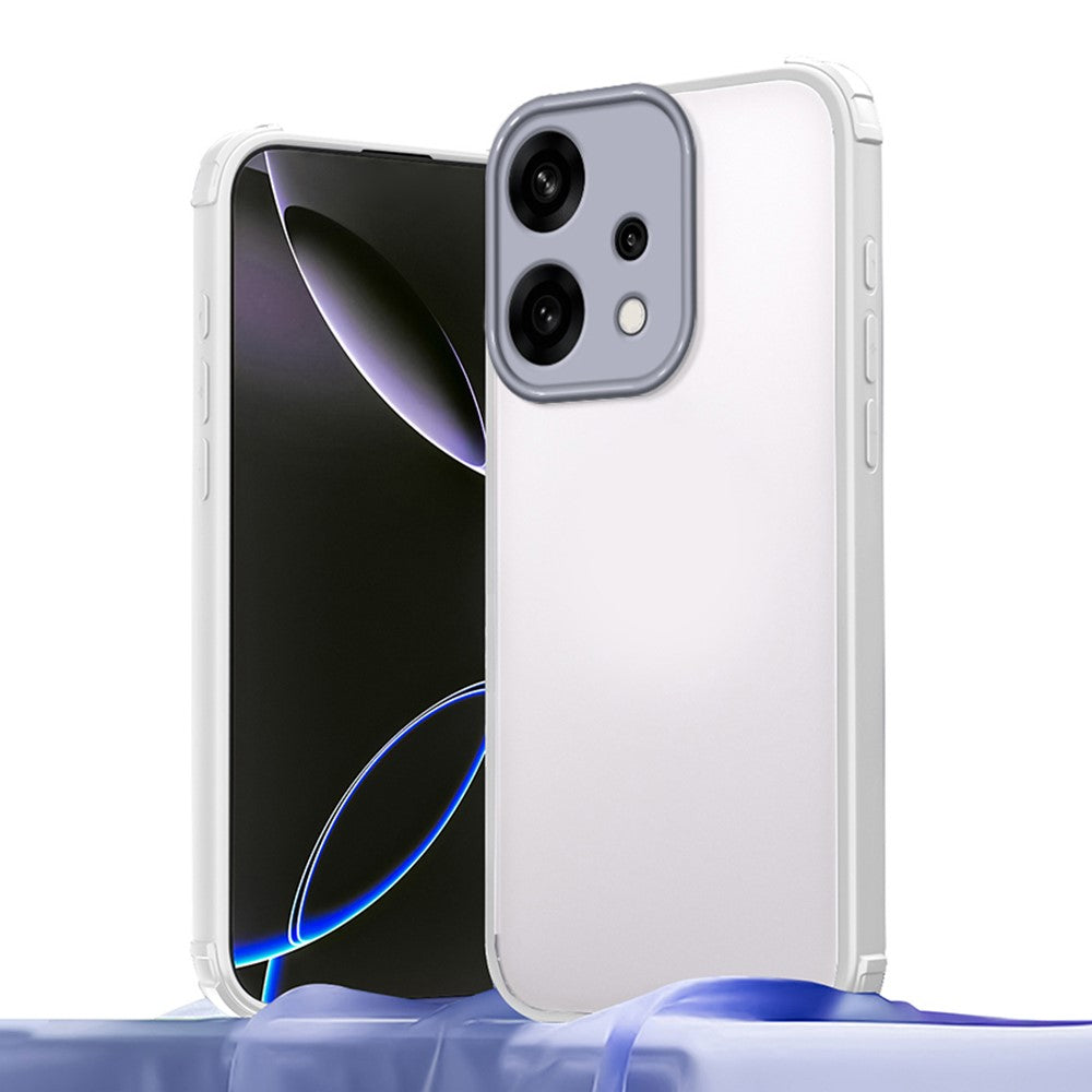 Funda para Oppo Reno14 5G (Global) con esquinas reforzadas, resistente a golpes, fabricada en TPU y acrílico.