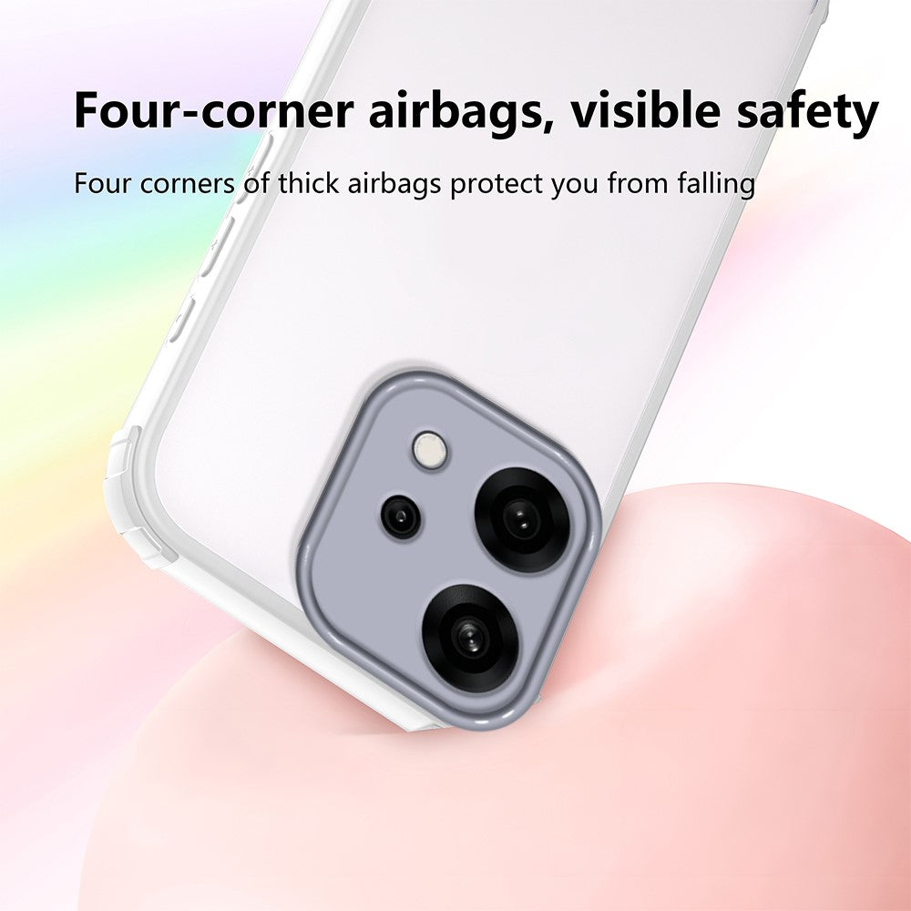 For Oppo Reno14 5G (Global) Case Reinforced Corner Shockproof TPU + Acrylic Phone Cover