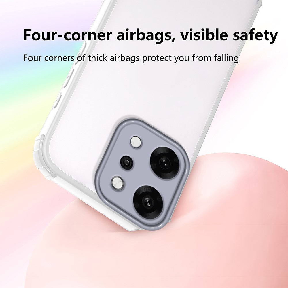 For Oppo Reno14 5G (Global) Case Reinforced Corner Shockproof TPU + Acrylic Phone Cover