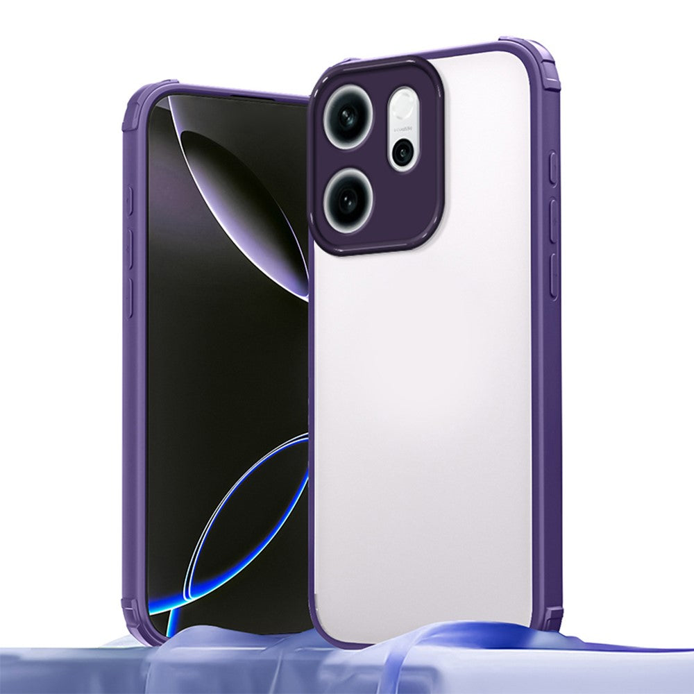 For Oppo Reno14 F 5G Case Reinforced Corner Shockproof TPU + Acrylic Phone Cover