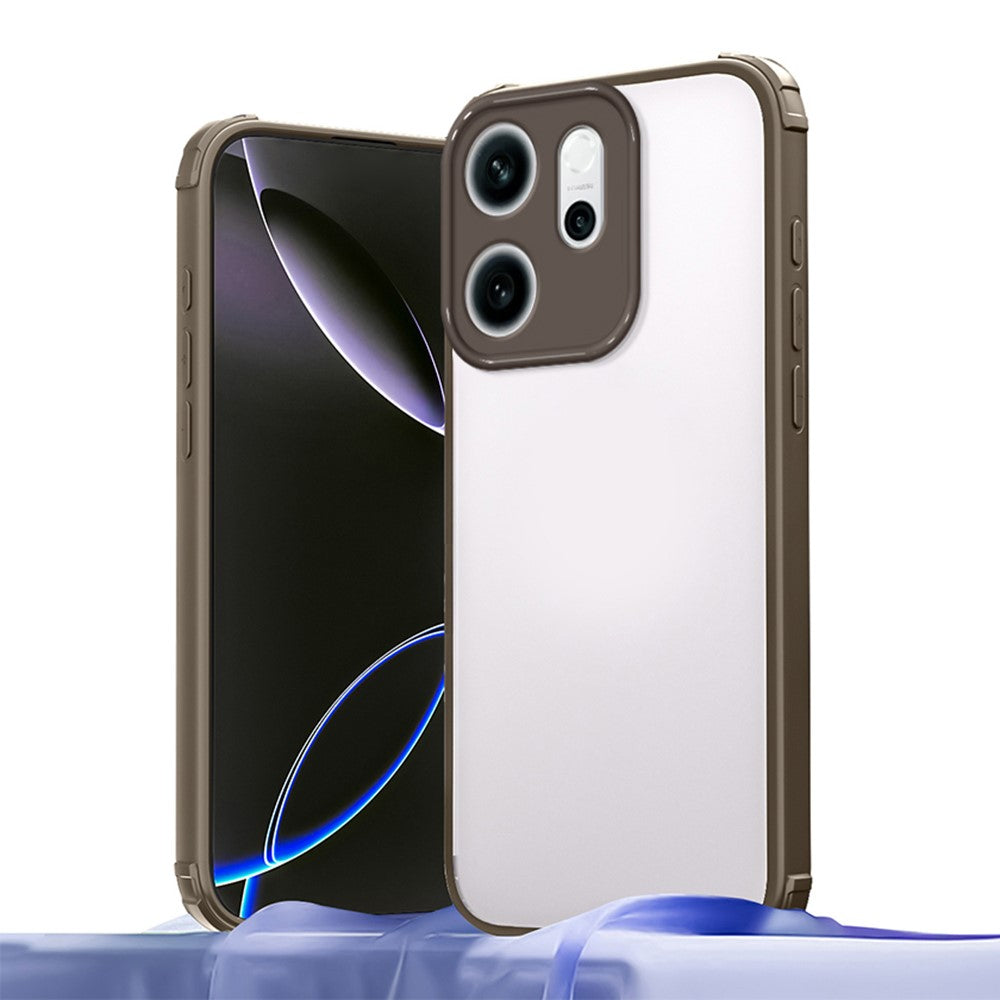 For Oppo Reno14 F 5G Case Reinforced Corner Shockproof TPU + Acrylic Phone Cover