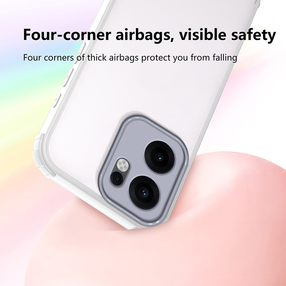 For Oppo Reno13 F 4G / 5G Case Reinforced Corner Shockproof TPU + Acrylic Phone Cover