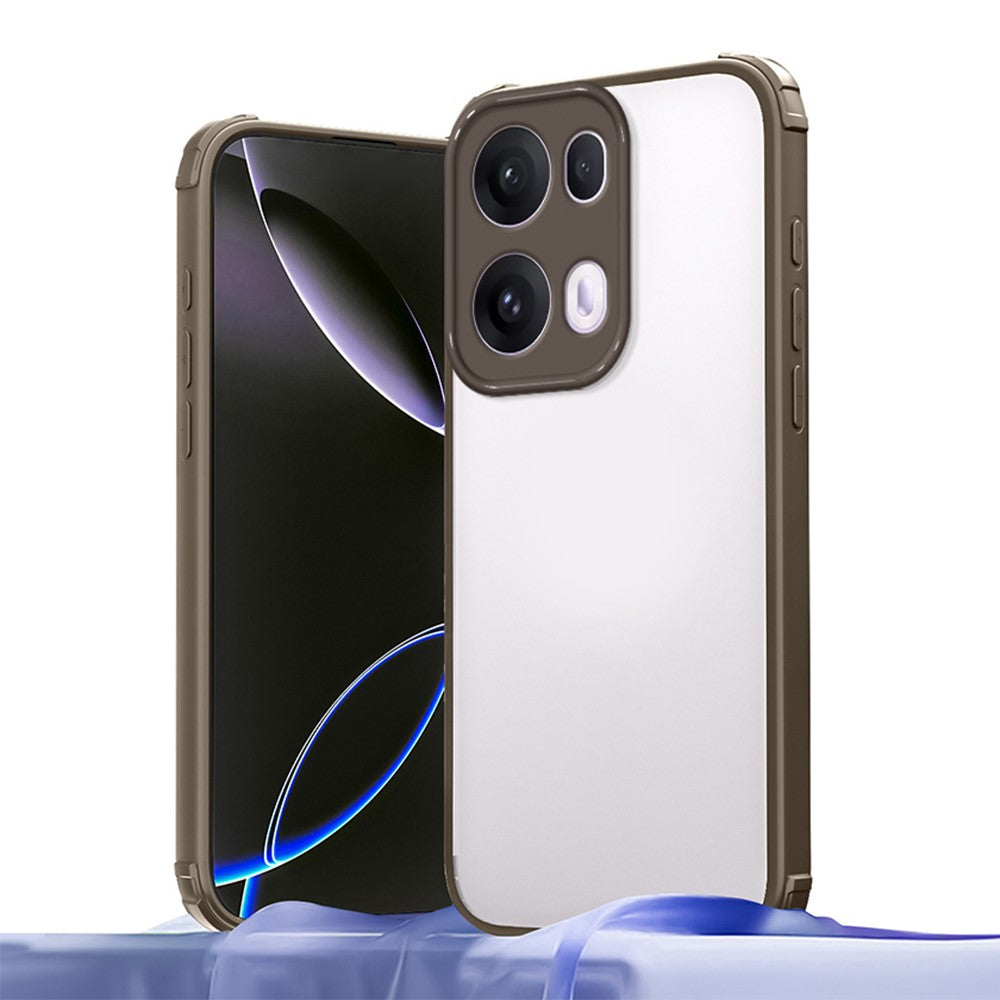 For Oppo Reno13 5G (Global) Case Reinforced Corner Shockproof TPU + Acrylic Phone Cover