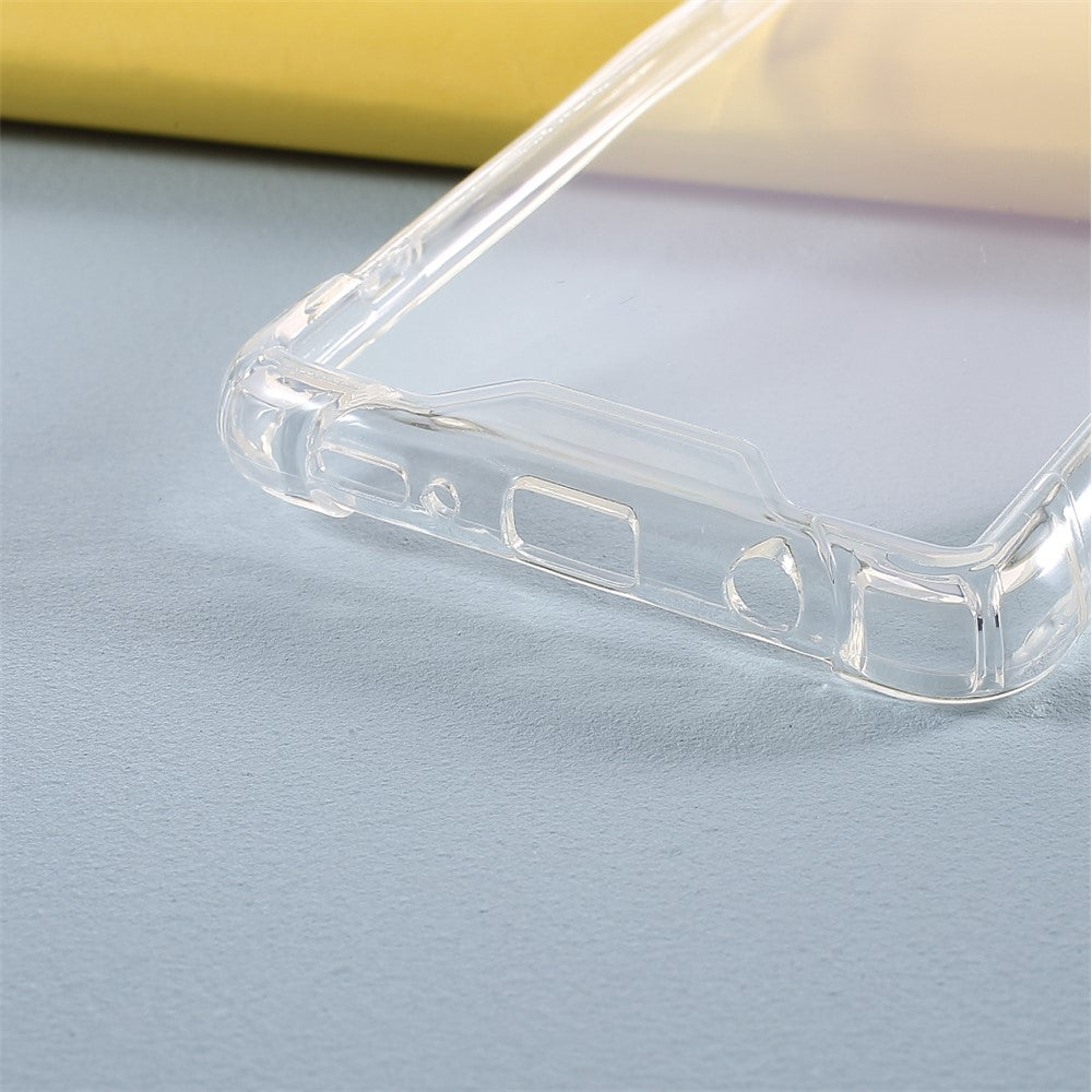 For Samsung Galaxy A51 5G SM-A516 Case Reinforced Corners Acrylic + TPU Clear Phone Cover