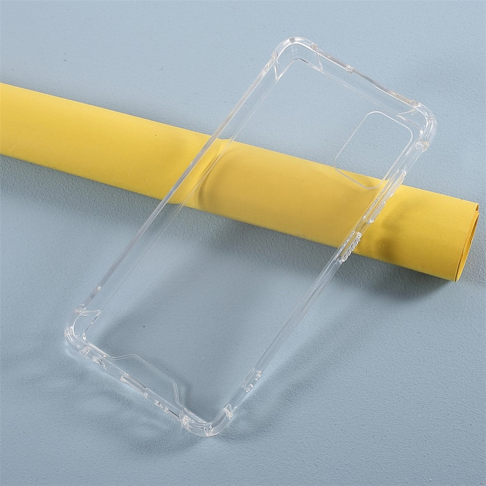 For Samsung Galaxy A51 5G SM-A516 Case Reinforced Corners Acrylic + TPU Clear Phone Cover
