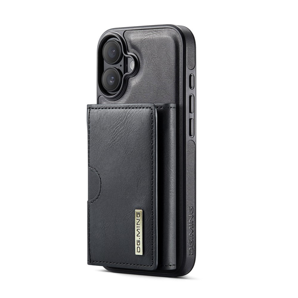 DG.MING M6 Series For iPhone 17 Case Magnetic Wallet PU + PC + TPU Phone Cover
