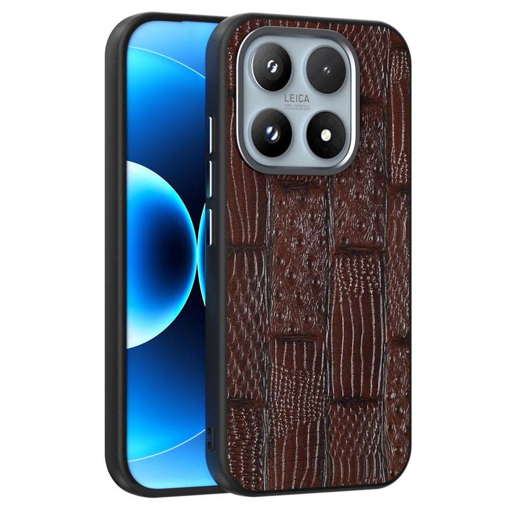 ABEEL For Xiaomi 17 Case Compatible with MagSafe Beast Texture Micro-Embossing Back Cover