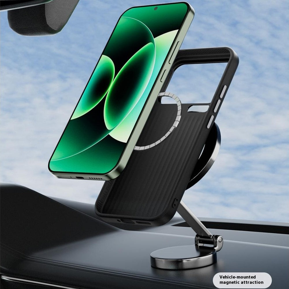 ABEEL For Xiaomi 17 Pro Case Compatible with MagSafe Beast Texture Micro-Embossing Back Cover