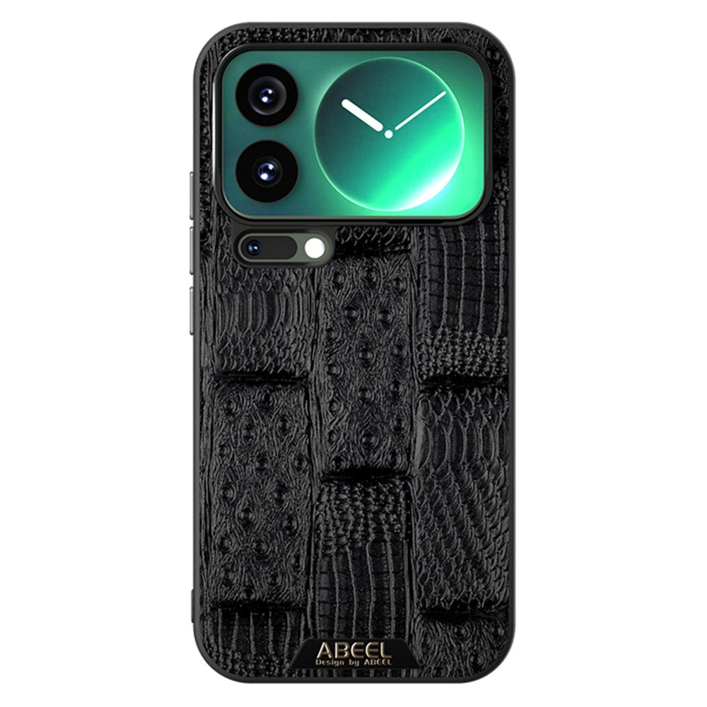 ABEEL For Xiaomi 17 Pro Max Case Compatible with MagSafe Beast Texture Micro-Embossing Back Cover