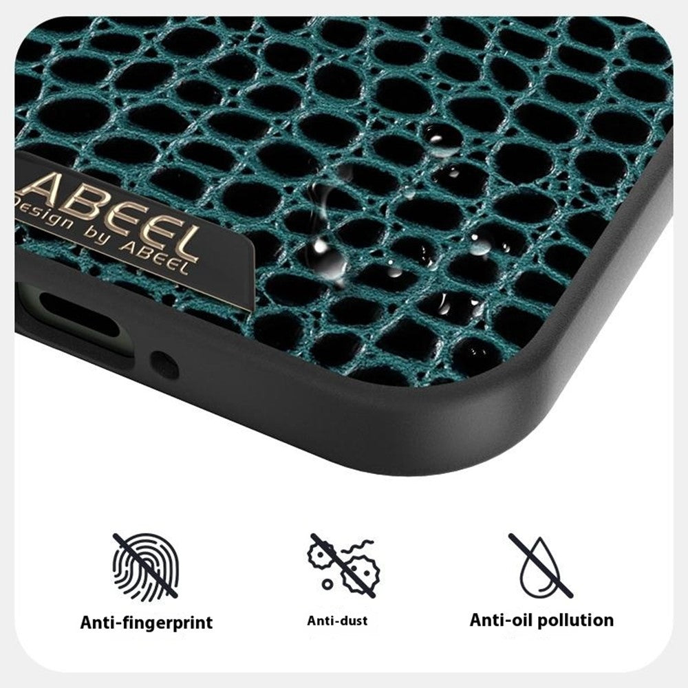 ABEEL For Xiaomi 17 Pro Max Case Compatible with MagSafe Crocodile Texture Micro-Embossing Back Cover