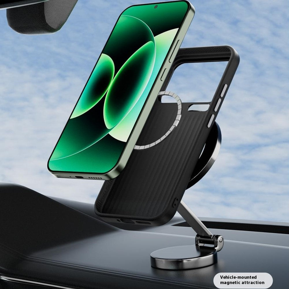 ABEEL For Xiaomi 17 Pro Max Case Compatible with MagSafe Textured Micro-Embossing Back Cover