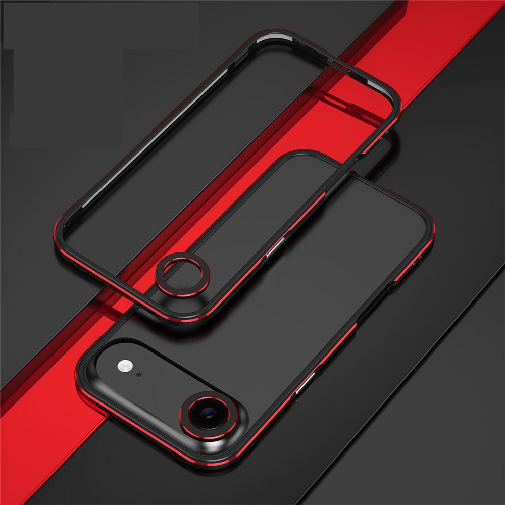 For iPhone Air Bumper Case No-Back Phone Frame Cover with Lens Protection