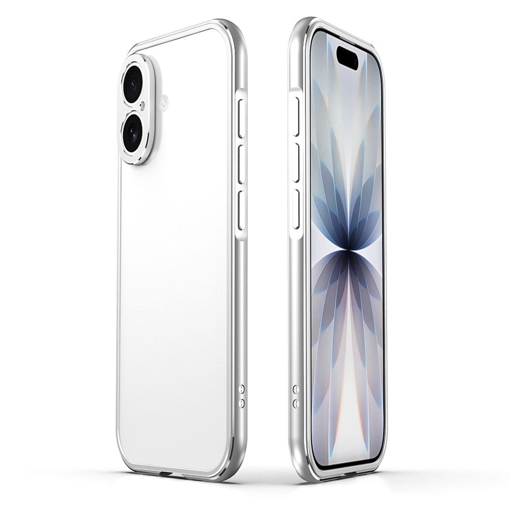 For iPhone 17 Bumper Case No-Back Phone Frame Cover with Lens Protection