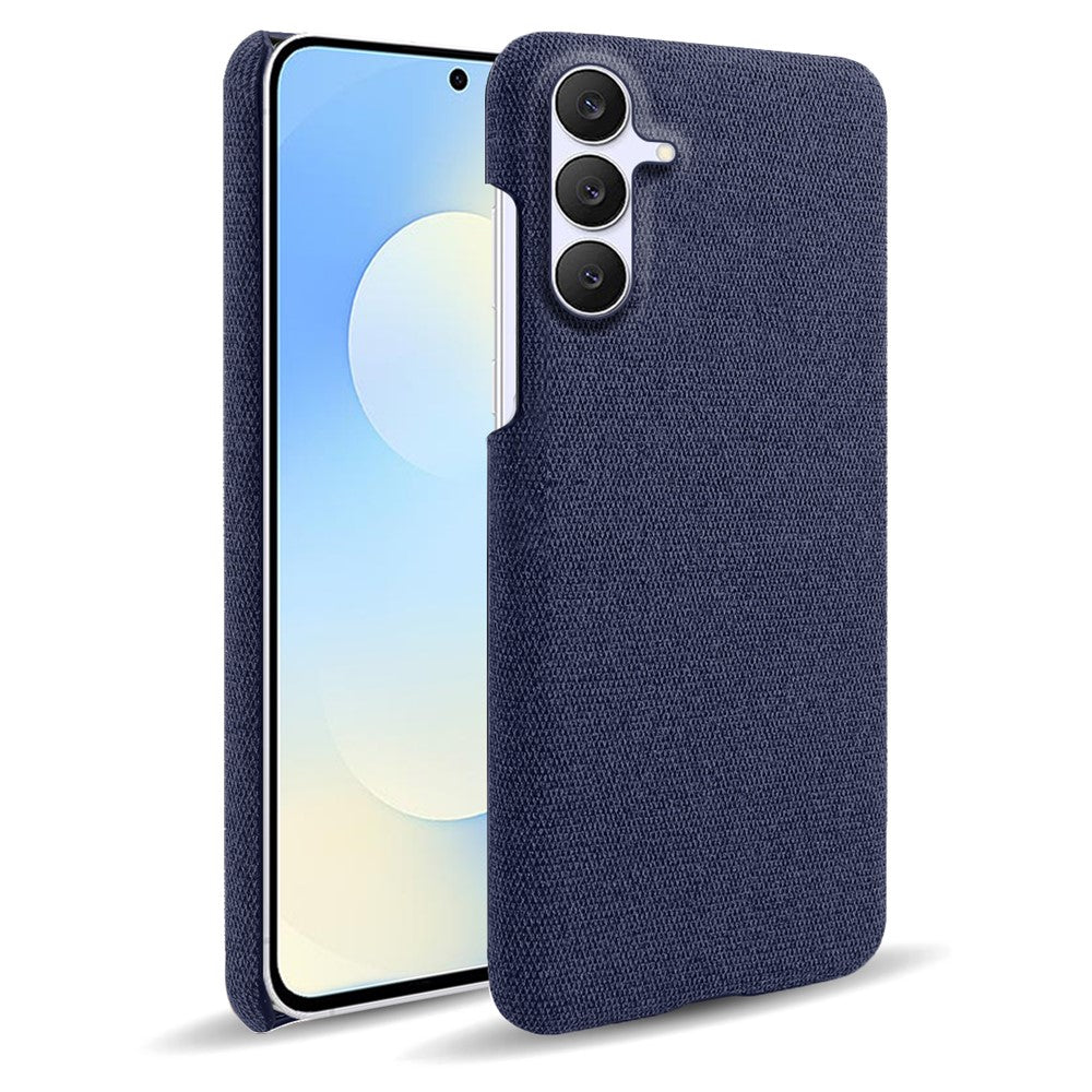 Coque de téléphone Samsung Galaxy S25 FE en tissu texturé anti-rayures avec dos de protection en polycarbonate