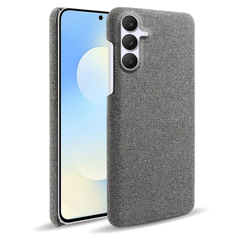 For Samsung Galaxy S25 FE Phone Case Cloth Texture Anti-Scratch Protective PC Back Cover