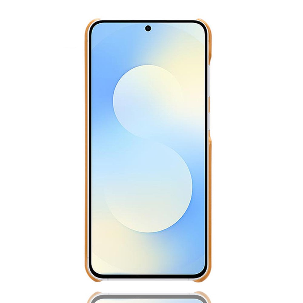 For Samsung Galaxy S25 FE Case Dual Card Slots PU Leather + Hard PC Phone Cover