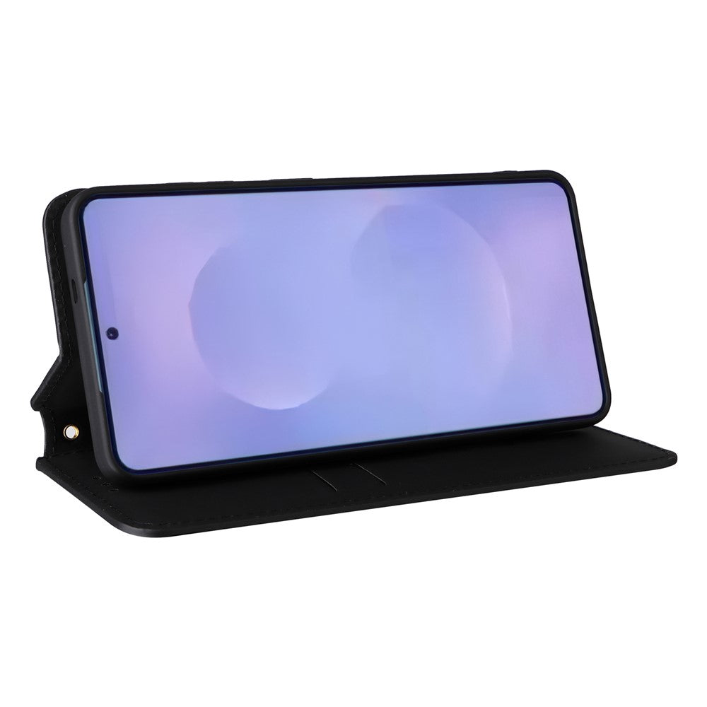 For Samsung Galaxy S26 / S26 Pro Case Wallet Rhombus Imprinted Leather Phone Cover