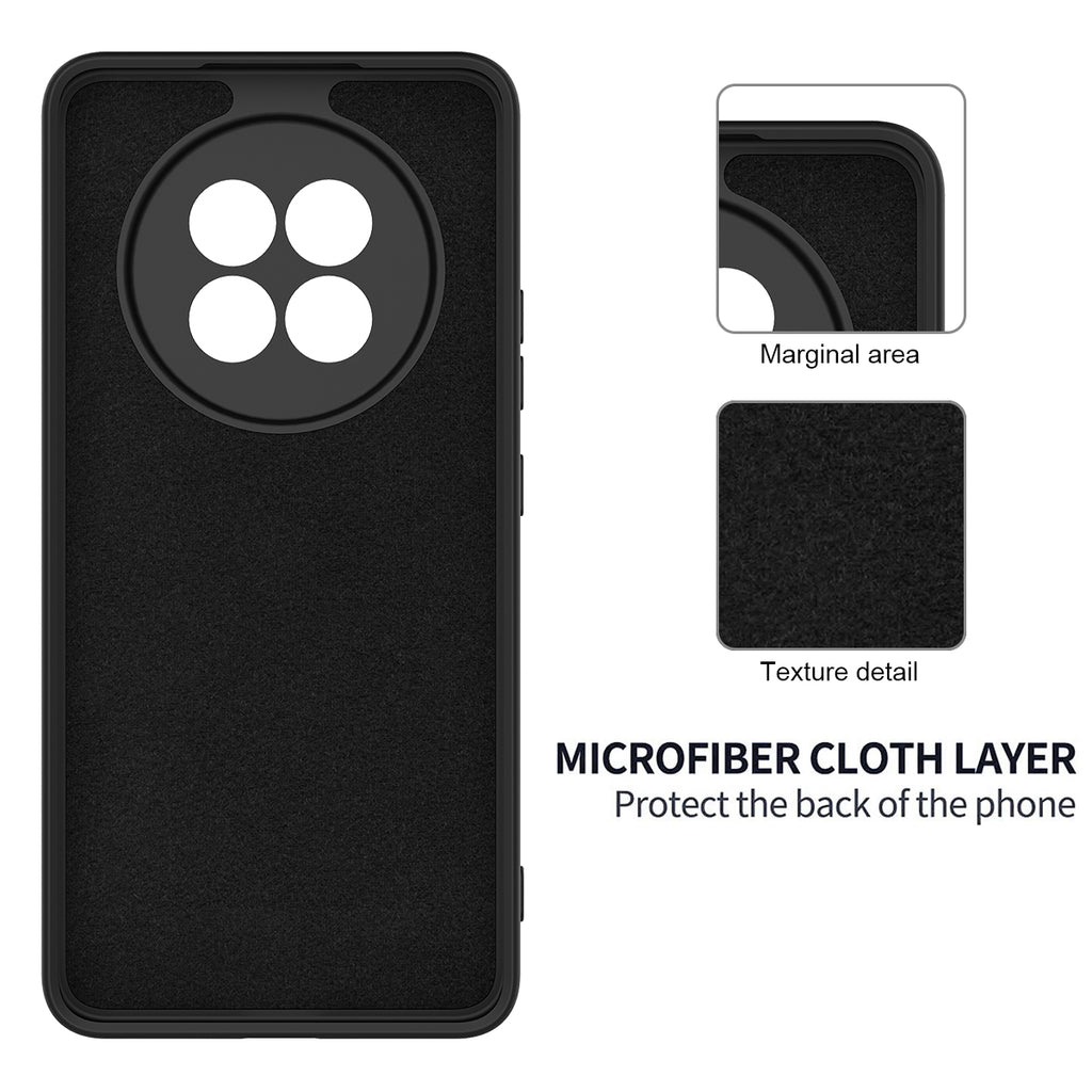 For Oppo A6 GT 5G / Oppo F31 Pro+ 5G Liquid Silicone Case Phone Back Cover with Hand Strap