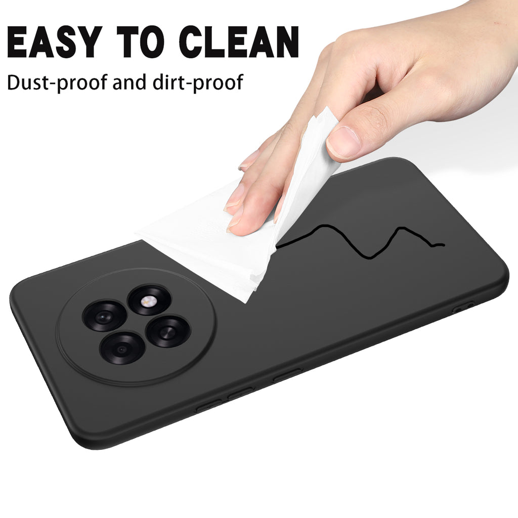 For Oppo A6 GT 5G / Oppo F31 Pro+ 5G Liquid Silicone Case Phone Back Cover with Hand Strap