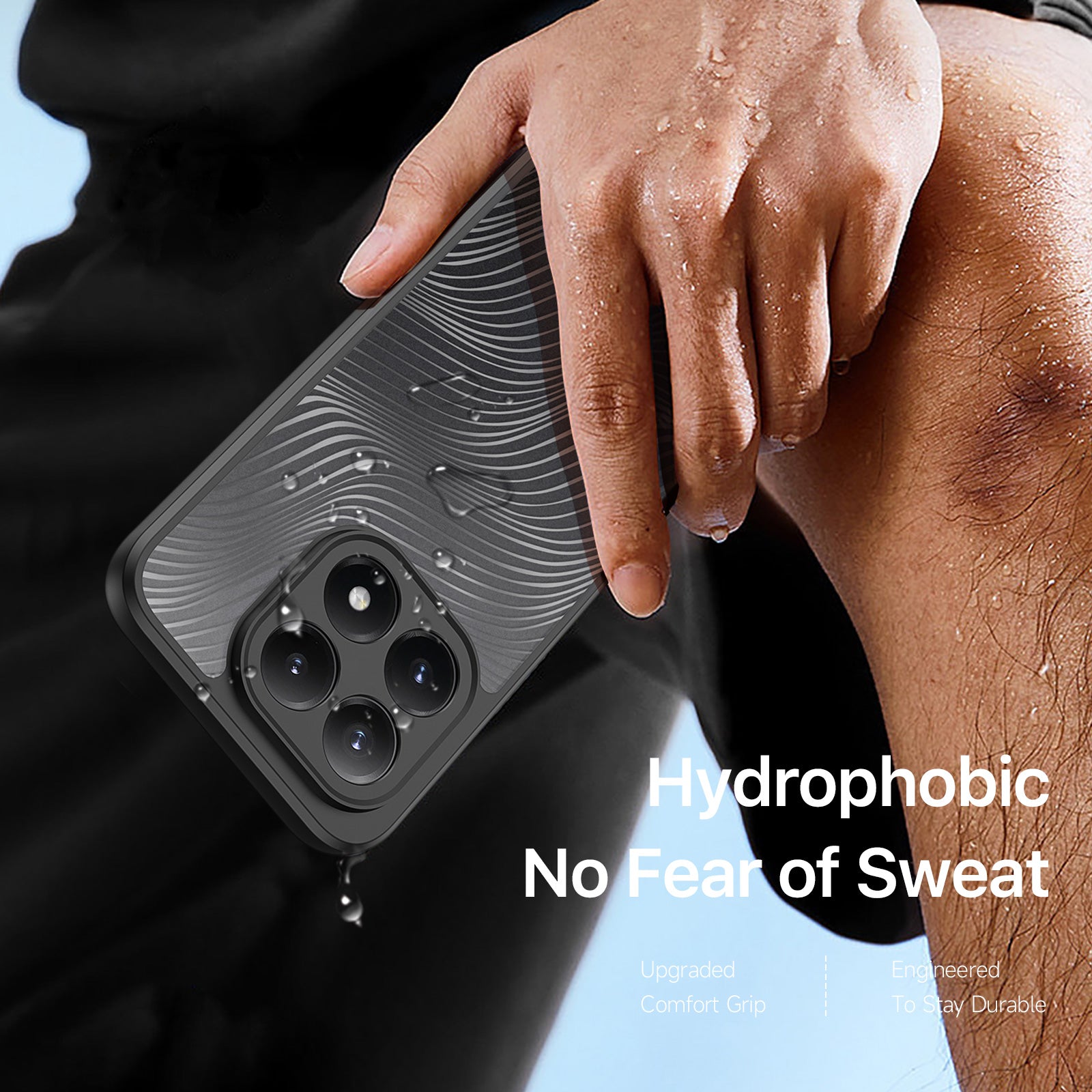 For Xiaomi 15T Case DUX DUCIS Aimo Series TPU+PC Matte Drop-proof Phone Cover (REACH Certification)