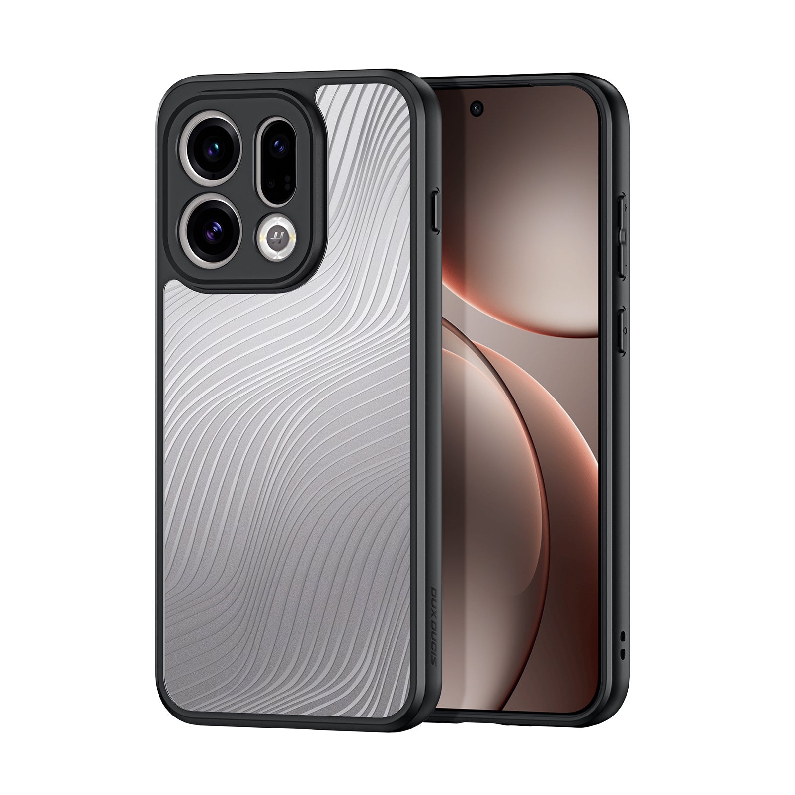 For Oppo Find X9 5G Case DUX DUCIS Aimo Series TPU+PC Matte Drop-proof Phone Cover (REACH Certification)
