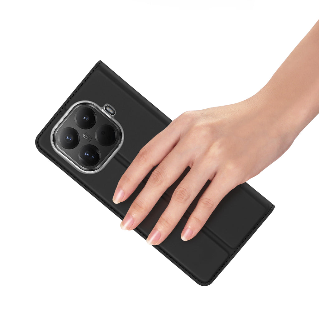 For Xiaomi 15T Pro Case DUX DUCIS Skin Pro Series Leather Stand Cover Card Holder