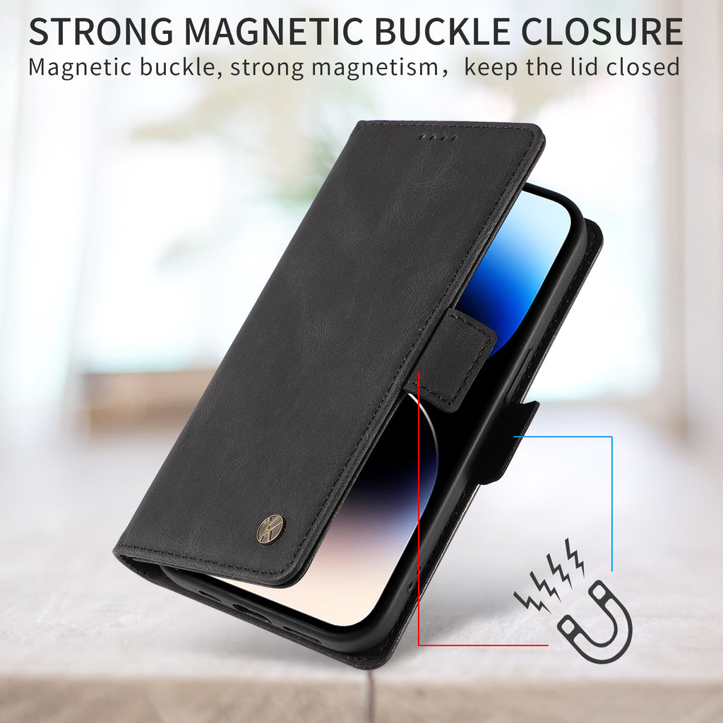 For Oppo A6 Pro 4G / Oppo F31 5G / Oppo A6 Pro 5G Leather Case YIKATU YK-005 Skin-touch Feeling Wallet Phone Cover