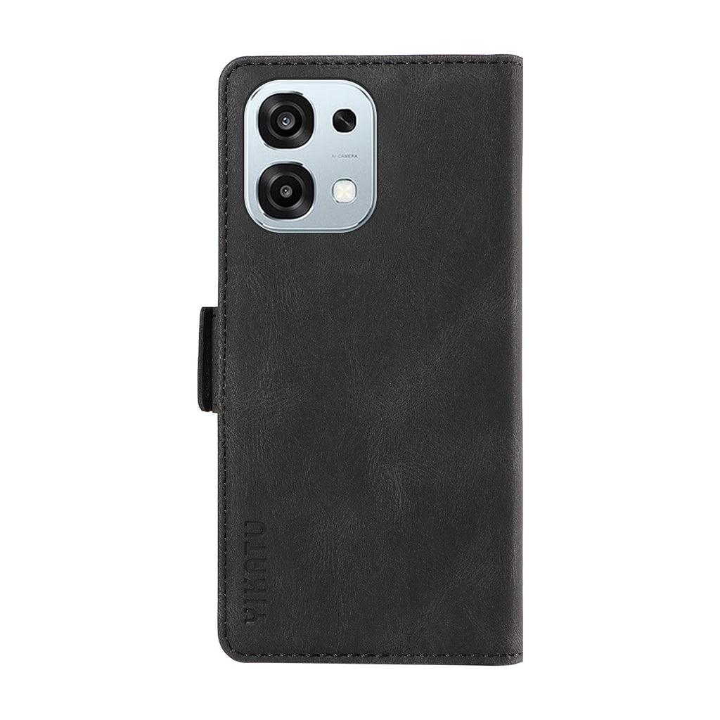 For Oppo A6 Pro 4G / Oppo F31 5G / Oppo A6 Pro 5G Leather Case YIKATU YK-005 Skin-touch Feeling Wallet Phone Cover