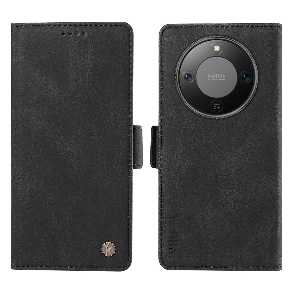Étui portefeuille en cuir YIKATU YK-005 pour Honor X9d 5G / Honor X70 5G, effet peau. 