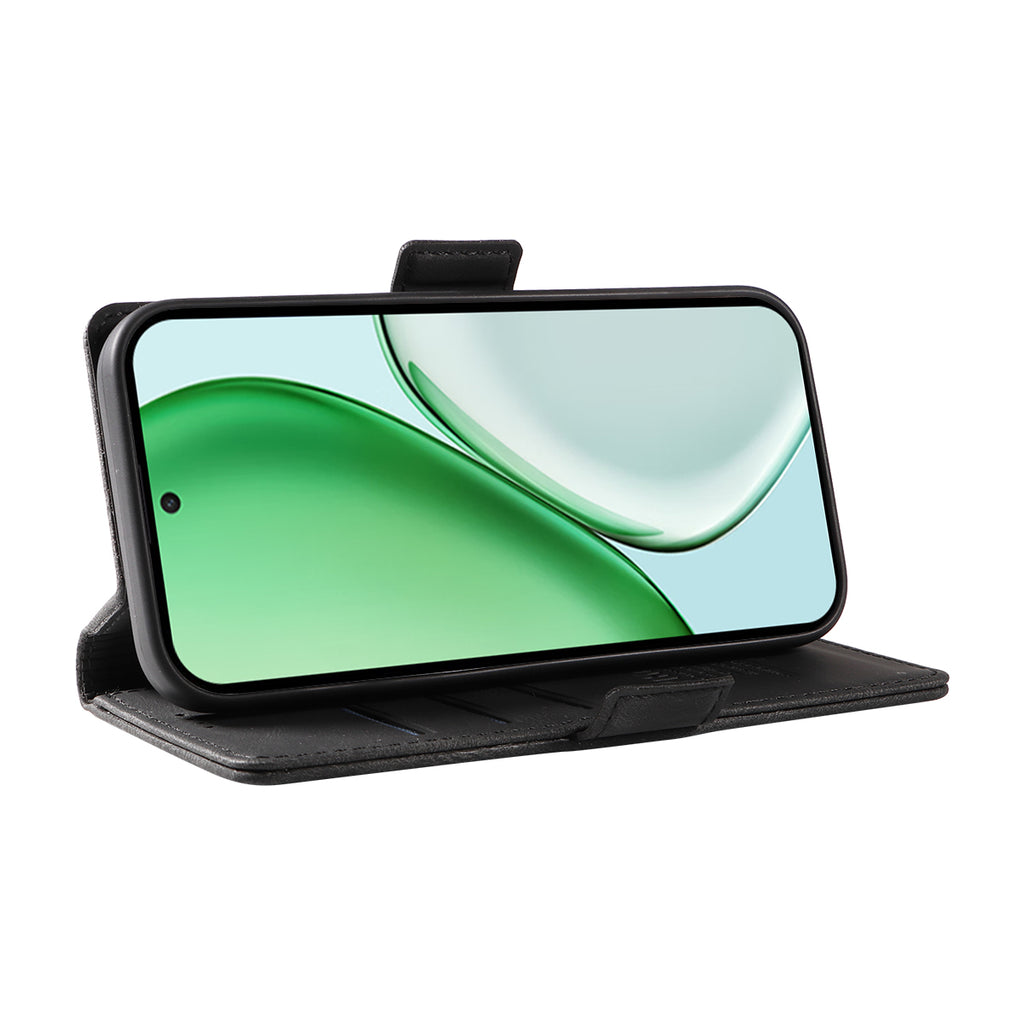 Étui portefeuille en cuir YIKATU YK-005 pour Honor X9d 5G / Honor X70 5G, effet peau. 