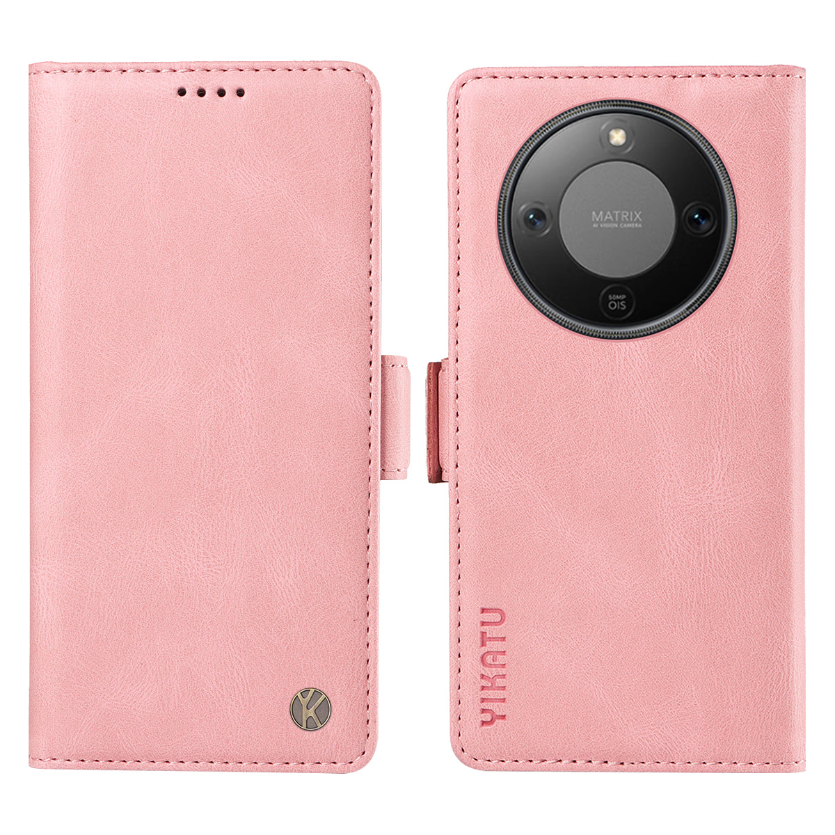 For Honor X9d 5G / Honor X70 5G Leather Case YIKATU YK-005 Skin-touch Feeling Wallet Phone Cover