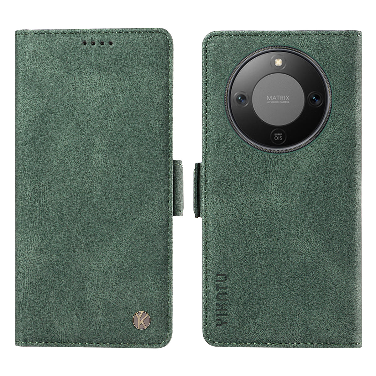 For Honor X9d 5G / Honor X70 5G Leather Case YIKATU YK-005 Skin-touch Feeling Wallet Phone Cover