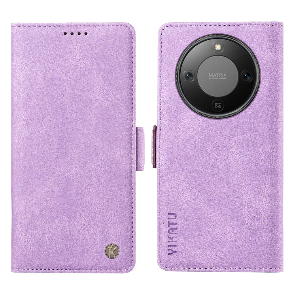 Funda de piel YIKATU YK-005 para Honor X9d 5G / Honor X70 5G. Tacto suave. Tipo cartera. 