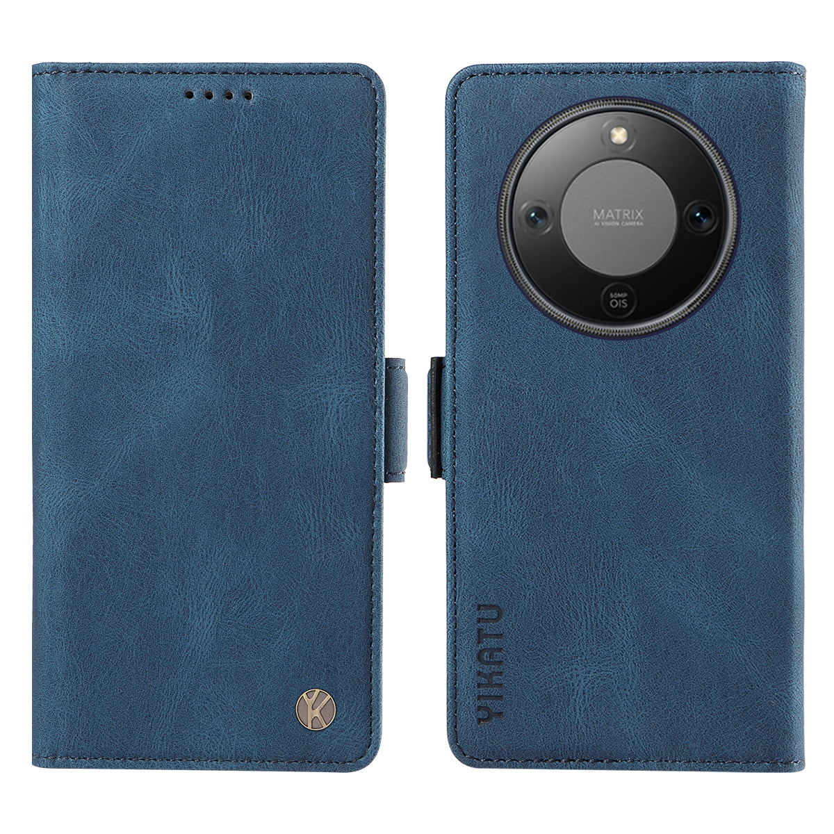 For Honor X9d 5G / Honor X70 5G Leather Case YIKATU YK-005 Skin-touch Feeling Wallet Phone Cover