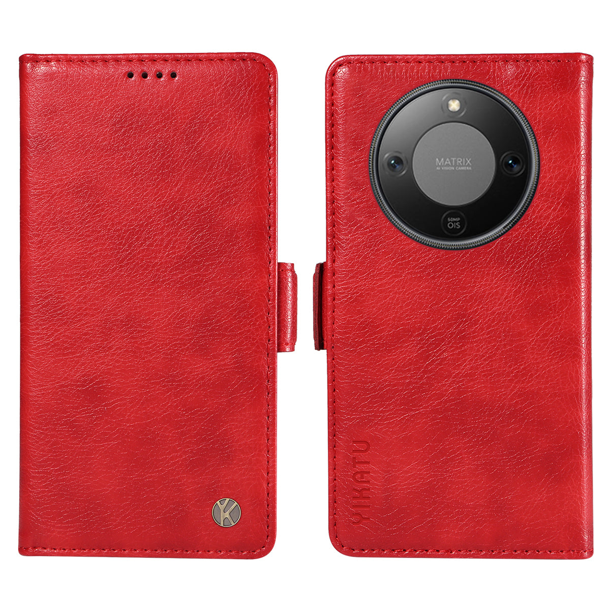 For Honor X9d 5G / Honor X70 5G Case YIKATU YK-007 Litchi Texture PU Leather Wallet Phone Cover