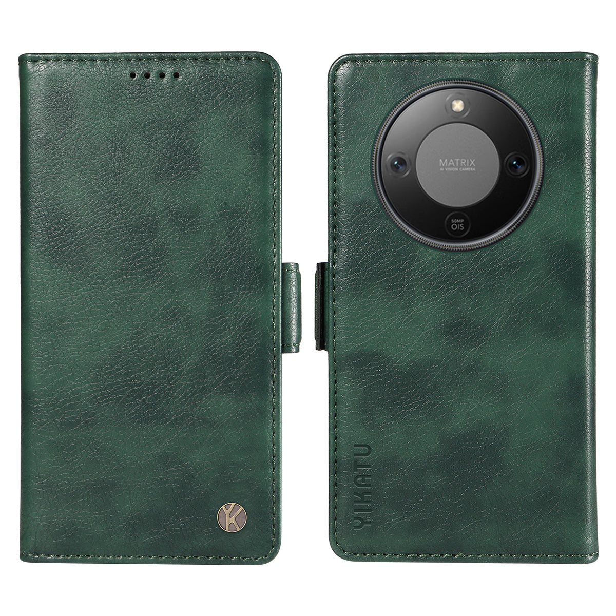 For Honor X9d 5G / Honor X70 5G Case YIKATU YK-007 Litchi Texture PU Leather Wallet Phone Cover