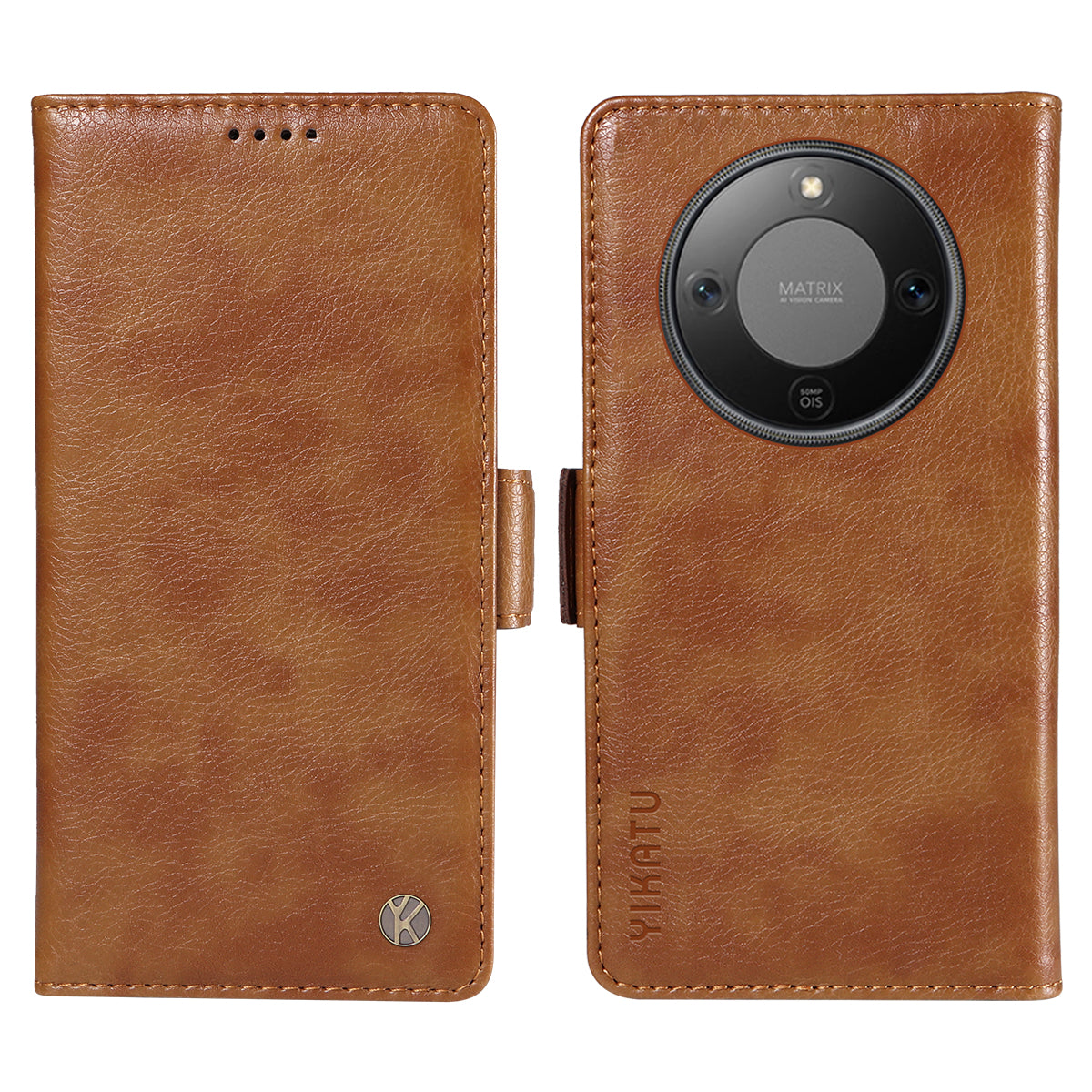 For Honor X9d 5G / Honor X70 5G Case YIKATU YK-007 Litchi Texture PU Leather Wallet Phone Cover