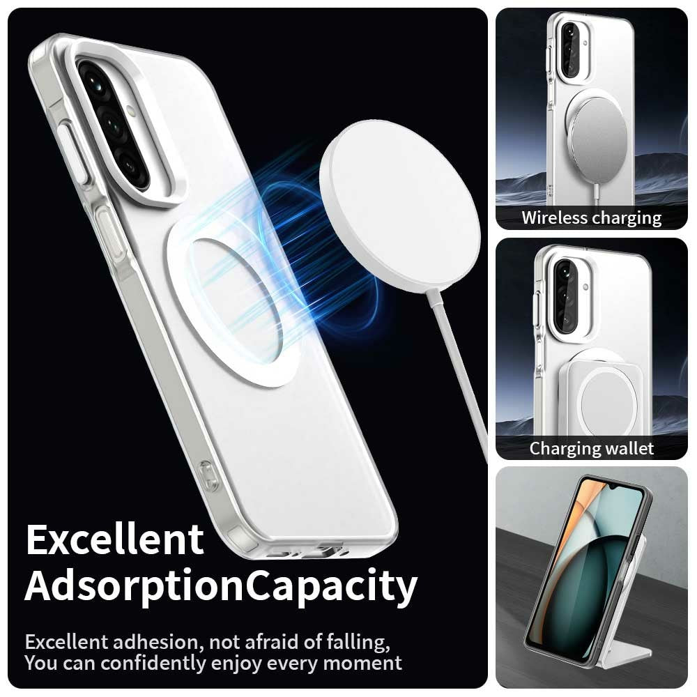 For Samsung Galaxy A17 5G / 4G Case Compatible with MagSafe Anti Drop Hybrid Phone Back Cover