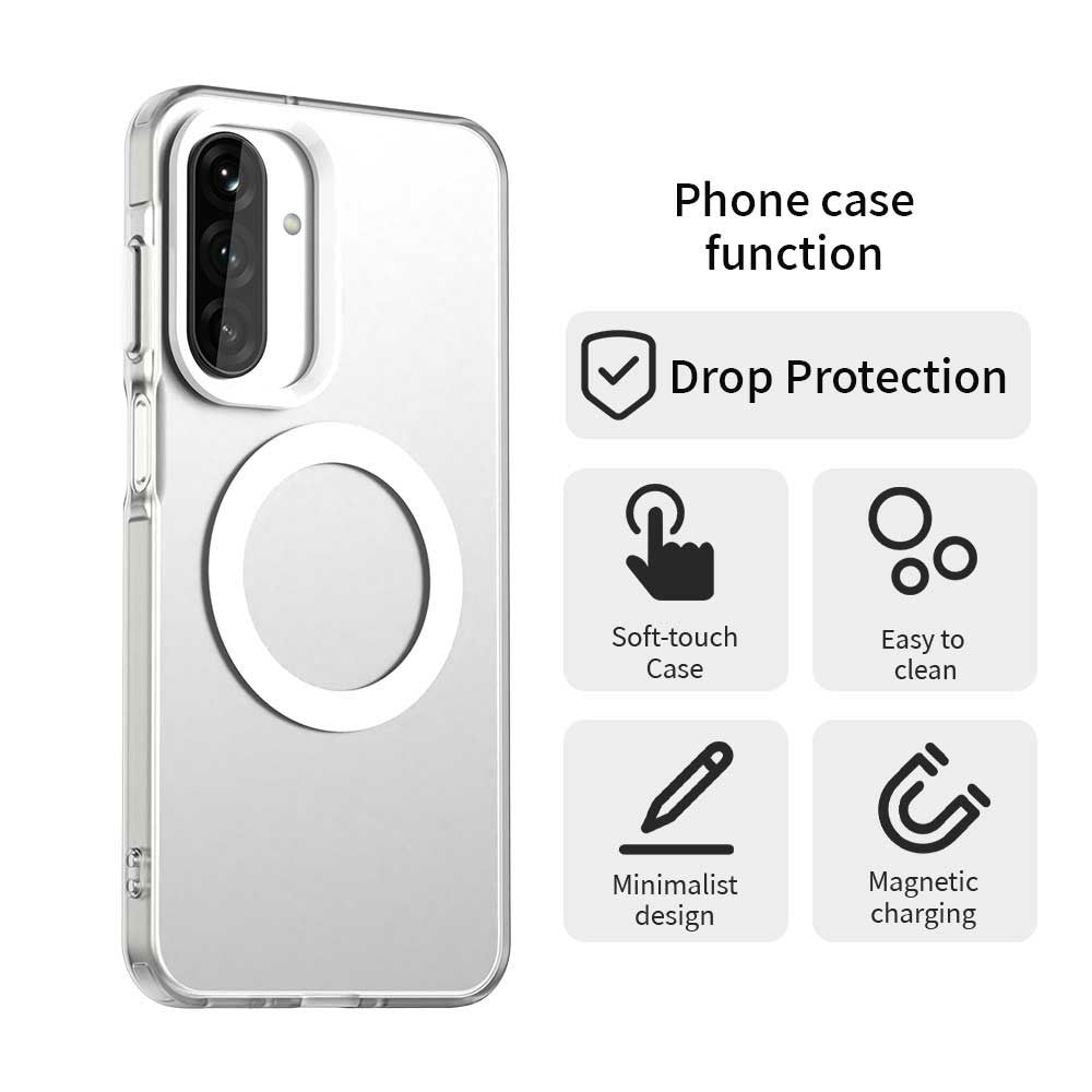 For Samsung Galaxy A17 5G / 4G Case Compatible with MagSafe Anti Drop Hybrid Phone Back Cover